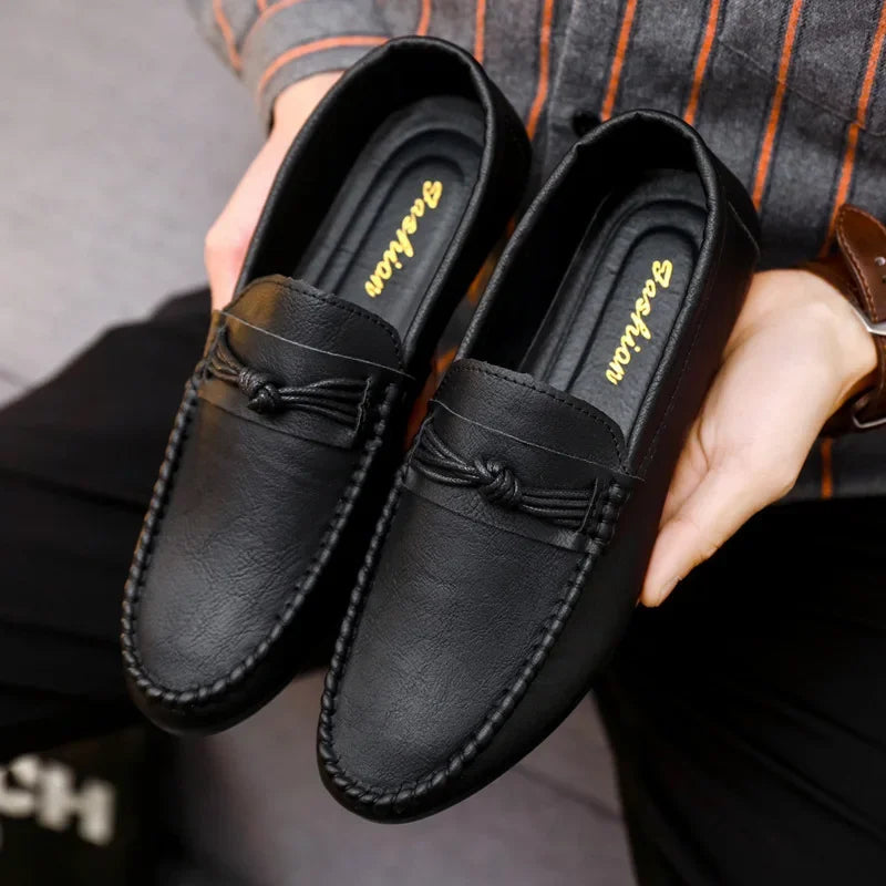 Men's Shoes 2025 Mens Moccasins Comfortable Slip-on Driving Shoes Fashion Men Casual Shoes Summer Versatile Zapatos Para Hombres