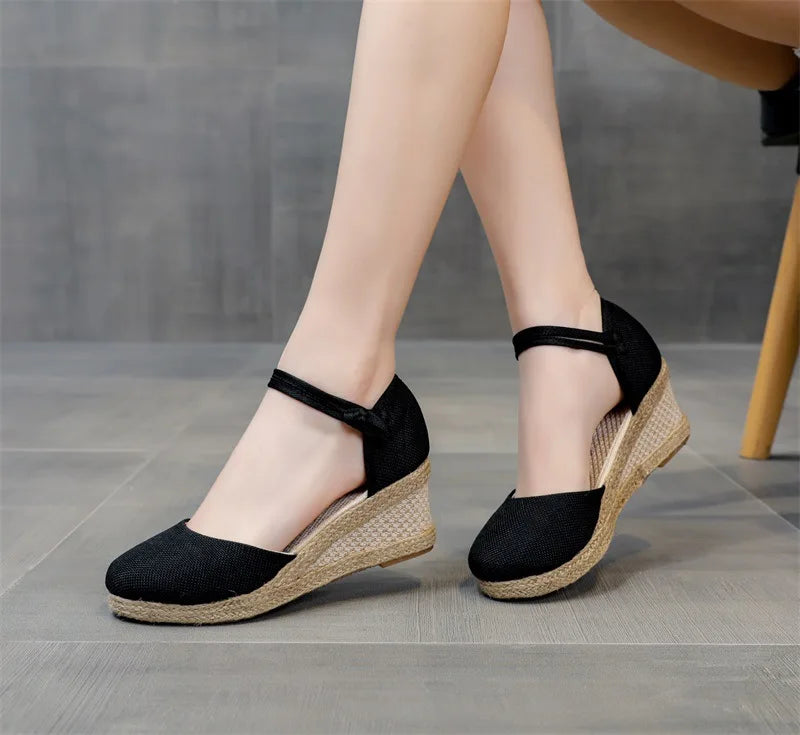 Woman Sandals Summer 2023 New In Ladies Comfort Casual Shoes Party Sandals Footwear Zapatillas Mujer Verano