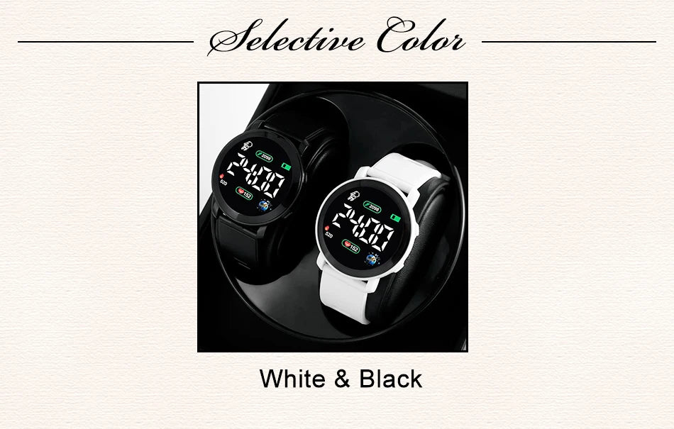 Couple Watches LED Digital Watch for Men Women Sports Army Military Silicone Watch Electronic Clock Hodinky Reloj Hombre