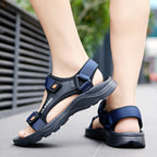 Men Sandals Summer Leisure Beach Holiday Sandals Men Shoes 2024 New Outdoor Sneakers Male Retro Comfortable Casual Sandals Men