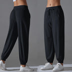 Pants Sports Pants  Wide Legs Slim Fit Breathable Yarn Pants Thin Casual Pants Quick Drying Sweatpants