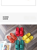Home Bathroom Slippers Women Fashion Soft Sole EVA Indoor Slides Woman Sandals 2023 Summer Non-slip Woman Man Slippers