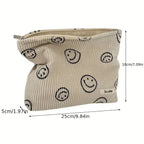 Makeup Bag Travel Toiletry Bag Cute Makeup Brushes Bag Cosmetic Bags for Women Zipper Makeup Bags for Purse