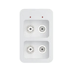 Charger Adapter Lithium Battery Charger 2 Slots Battery Charger USB Charger 9V Battery Charger Rechargeable Batteries Charger