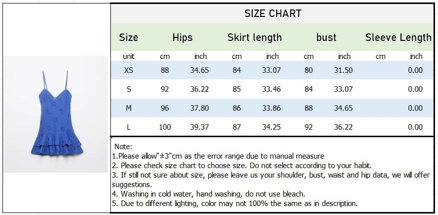 Women's Stitch Slim Short Dress V-neck Strap Sleeveless Hollow Embroidered Zipper Stacked Backless Summer New Sexy Dress