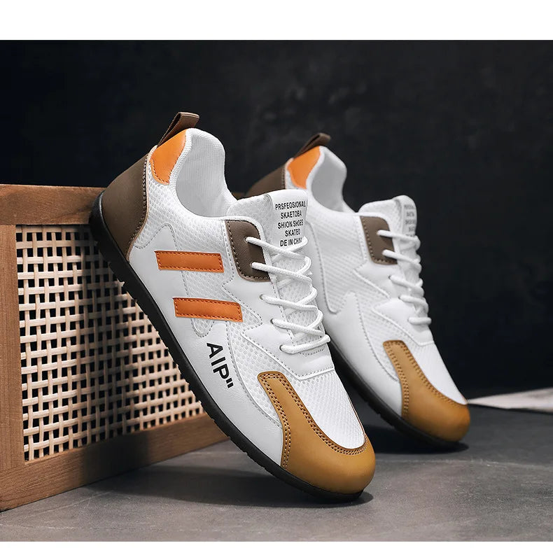 Mens Shoes 2025 New Casual Flats Man's Spring Driving Flats Breathable Sport Fashion Sneakers Lightweight Loafers for Male