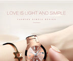 2023 FNGEEN 5808 Relogio Feminino Couple Watch Men Quartz watch for Lovers Luxury Womens wristwatch Stainless Steel Waterproof