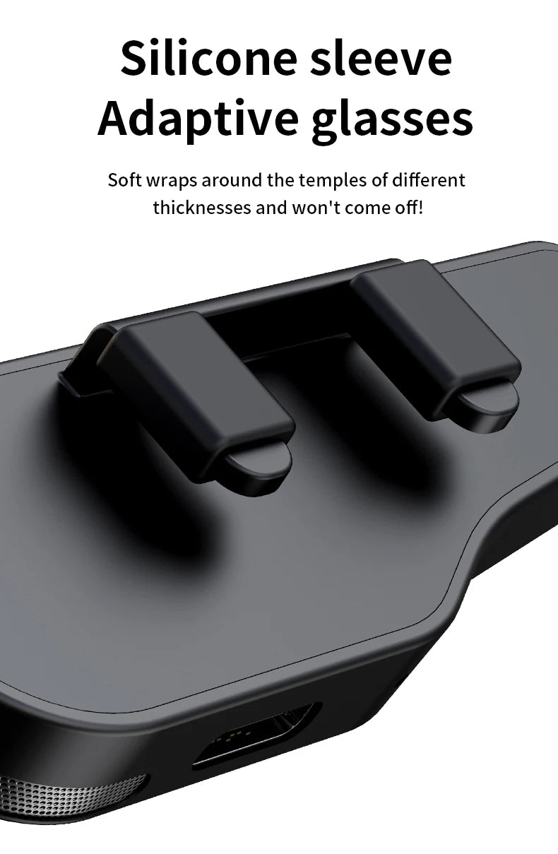 External Earphones For Your Glasses Wireless 5.3 HIFI Music Headphone Control Noise Portable Wireless Headsets Long Battery Life