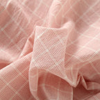 Pajama Pants Women Plaid Cotton Home Trousers Loose Breathable and Soft Straight Leg Trousers Fashionable Sleeping Pants