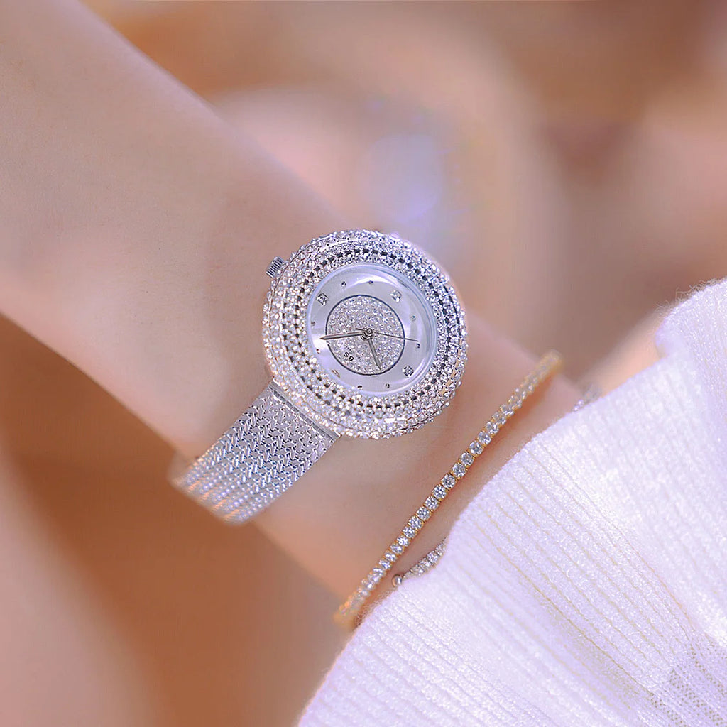 Fashion Luxury Watches For Woman New Vintage Golden Women's Wristwatches Ladies Dress Quartz Clock High Quality Relogio Feminino