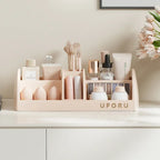 Cosmetics Storage Box Home Dressing Table Desktop Large Capacity Multi-functional Skin Care Products Compartment Shelf