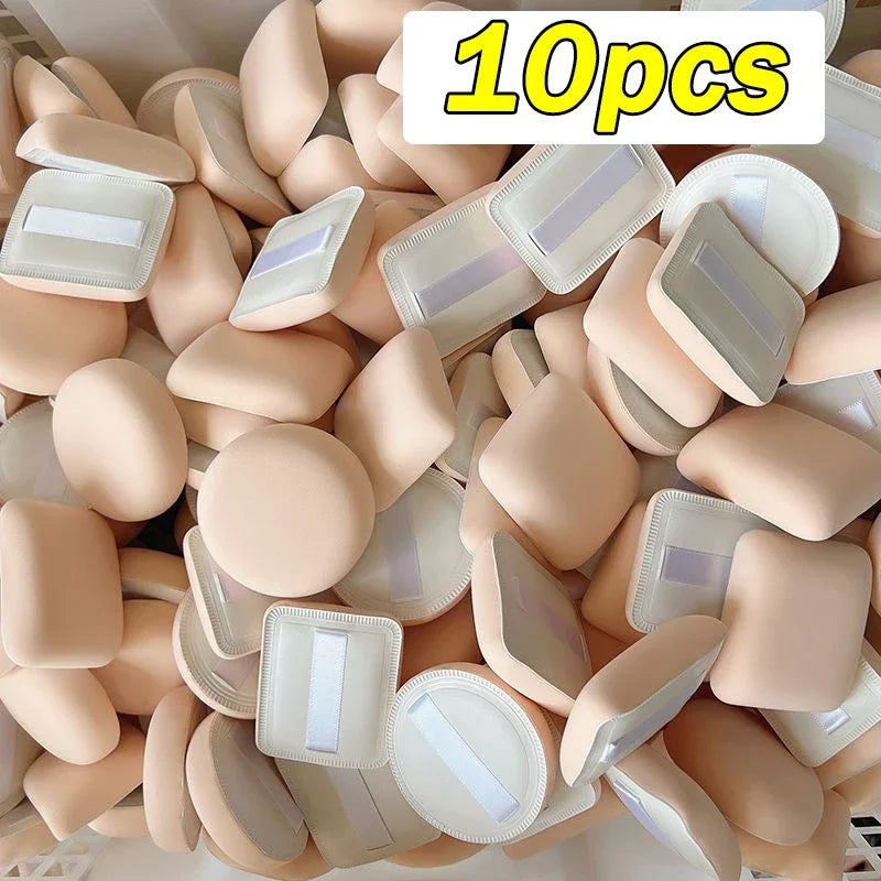 20pcs Soft Thick Powder Puff Powder Liquid Cosmetics Puff Makeup Puffs Wet Dry Use Concealer Foundation Sponge Cushions Tool