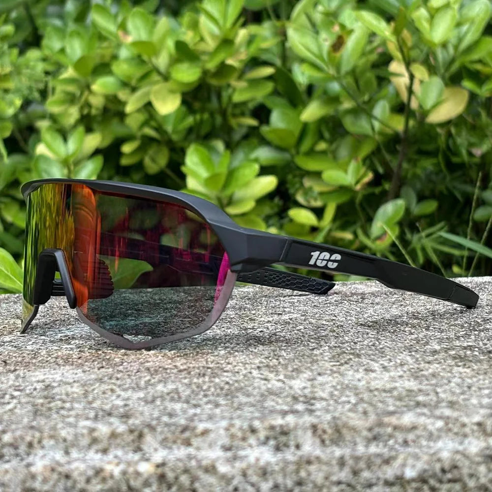 100 Cycling Sunglasses UV400 TR90 Sports Bicycle Glasses MTB Mountain Bike Fishing Hiking Riding Eyewear for Men Women sport