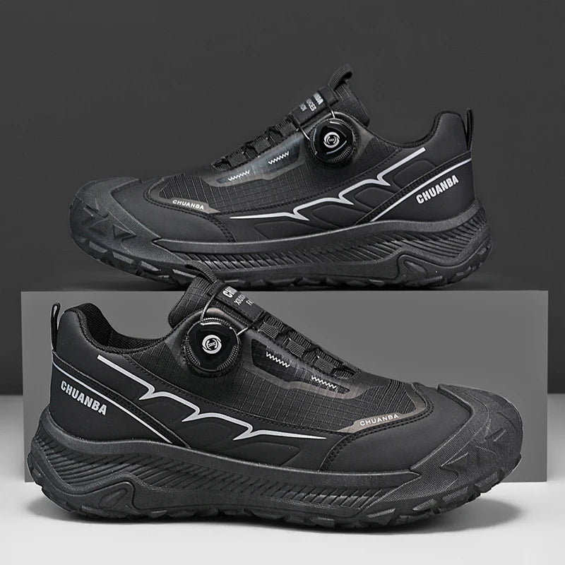 2025 new men's shoes work sports shoes fashionable casual shoes comfortable multi-functional low top shoes outdoor hiking shoes