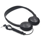 Comfortable Wearing Noise Reduction ABS Portable Headphone Wired Headset Earbud Stereo 3.5mm Clear Gaming for Gamer