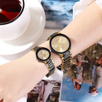 Couple Watches Women Luxury Famous Brand Lover's Watch For Men Casual Stainless Steel Watches Ladies Wristwatch Relogio Feminino