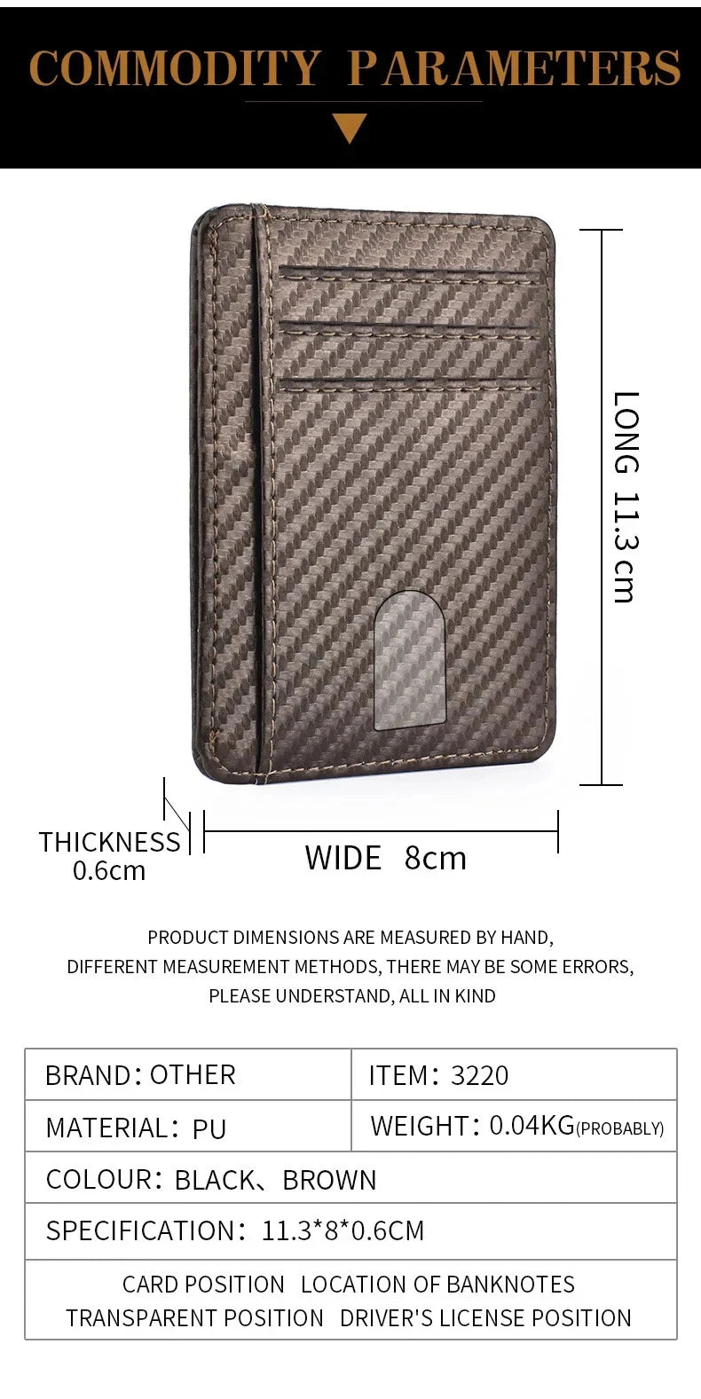 Men's Slim Thin Minimalist Front Pocket Wallets Men Anti Rfid Blocking Protected Magic ID Credit Card Holder PU Leather Wallets