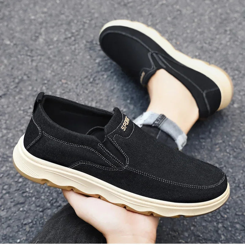 Shoes for men, 2025 autumn new single shoes, British style bean shoes, dad shoes, one foot casual shoes