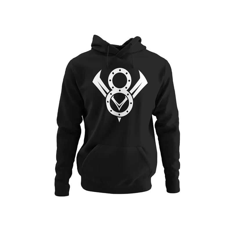 Winter Men  Motorcycle Riding Long-sleeved Sweatshirt Personalized Graphic Print Women Street Hooded Sweatshirt Trendy Top