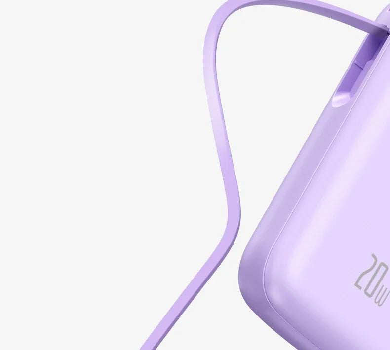 BCAK/ flagship store 200000 Milliampere Wholesale Power Bank with Built-in Cable, Mini, Portable, Fast Charging Mobile Power Sup