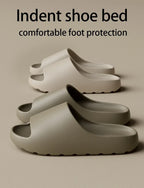 Slippers For Man High-Quality Anti-Slip Sandals And Coconut Slippers For Both Feel Just Like Walking On Thick-Soled Sandals