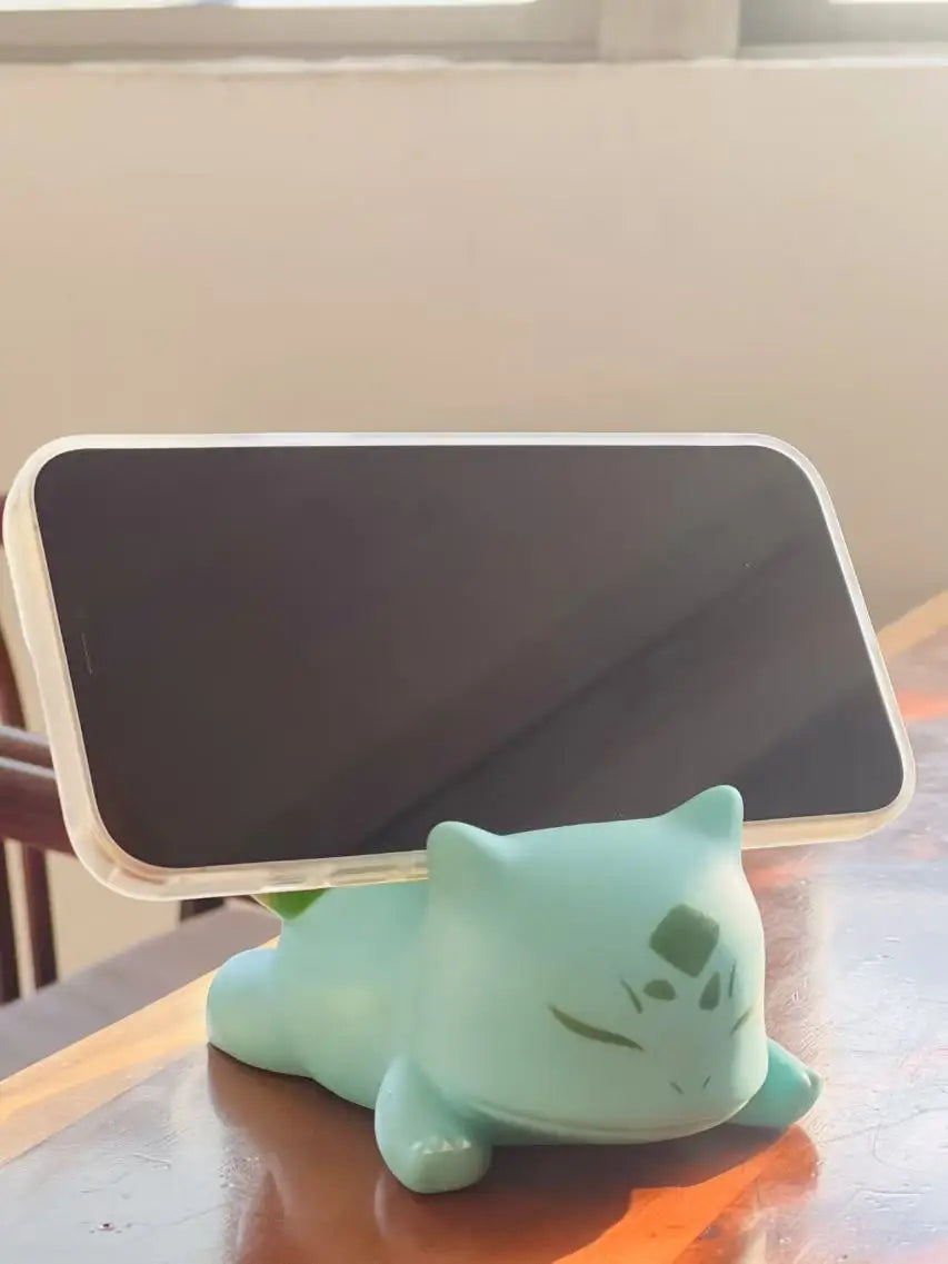 Bulbasaur Mobile Phone Holder Stand Accessories Cartoon Cute Tablet Desk Mount Table Flexible Lazy Bracket Support Gifts