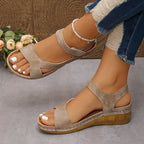 Women Sandals Casual Summer Lightweight Shoes Woman 2025 Summer Low Heels Comfortable Wedges Sandals Women Sandalias De Mujer