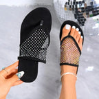 Women Slippers Trend Hollow Sexy Flats Bottom Slippers Summer New Flat Bottom Sandals Flip Flops Slides Women Zapatos De Mujer