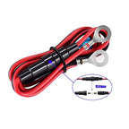 Quick Charge 3.0 Dual USB Fast Car Charger Socket Accessories Waterproof 12V/24V QC3.0 Power Outlet with Touch Switch&Led Light