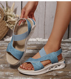 Women's Sandals Casual Summer Women Sandals Soft Heels Sandalias De Mujer 2025 New Summer Shoes Woman Mix Color Footwear Female