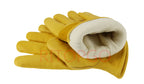 Winter Work Gloves Cowhide Leather Thermal Motorcycle Glove Cold Weather Cotton Lining freezer Working Glove