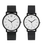 Couple Watches for Lovers 2023 Fashion Quartz Watches Men Women Waterproof Splash Resistant Wristwatch Lovers Watches