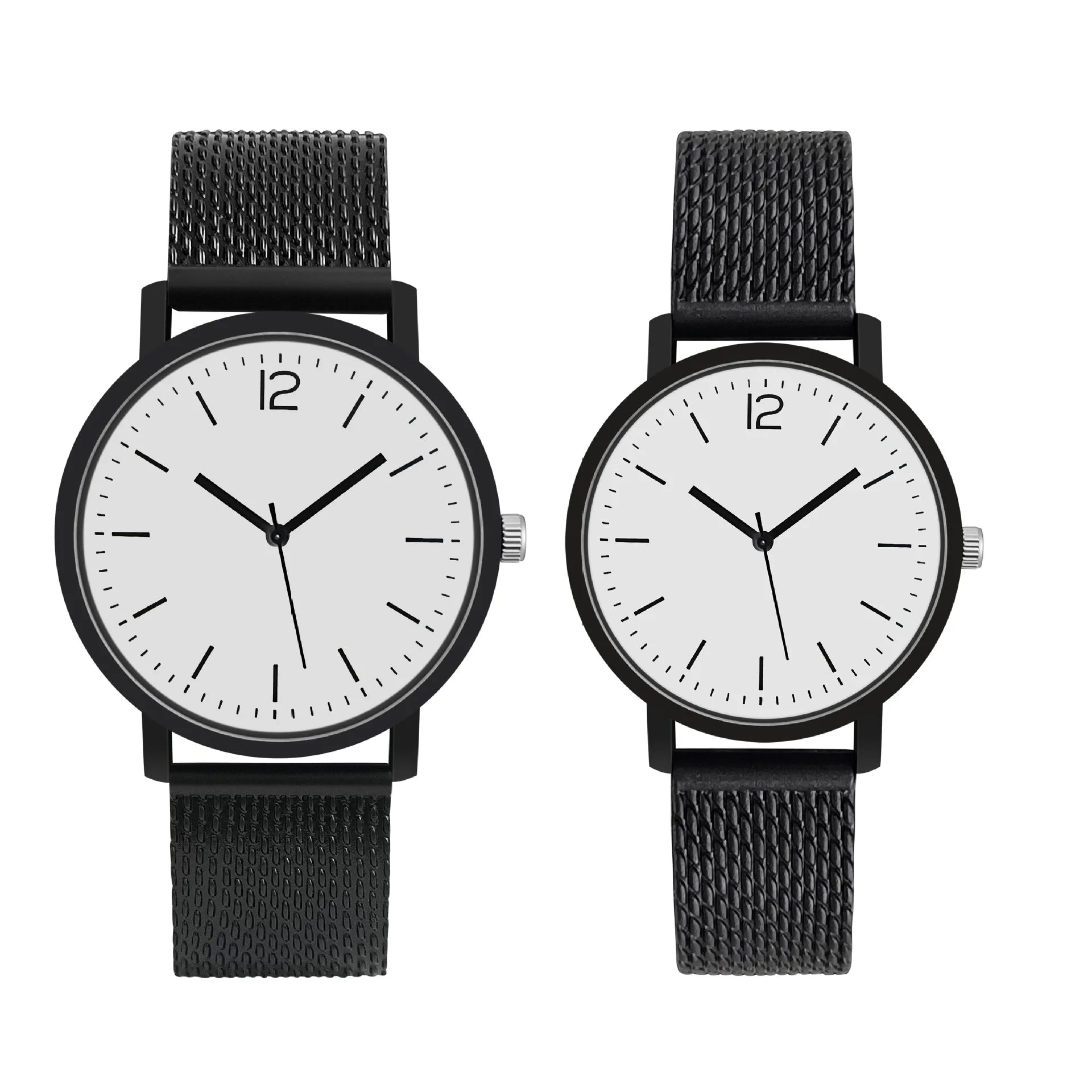 Couple Watches for Lovers 2023 Fashion Quartz Watches Men Women Waterproof Splash Resistant Wristwatch Lovers Watches