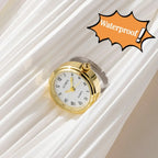 Couple Watches Couple Watch Ring Retro Mini Gift Finger Ring Watch Round Finger Clock Ring Women