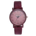 Top Brand Women Watches Fashion Simple Analog Quartz Watch for Women Leather Strap Casual Elegant Ladies Wrist Clock Reloj Mujer