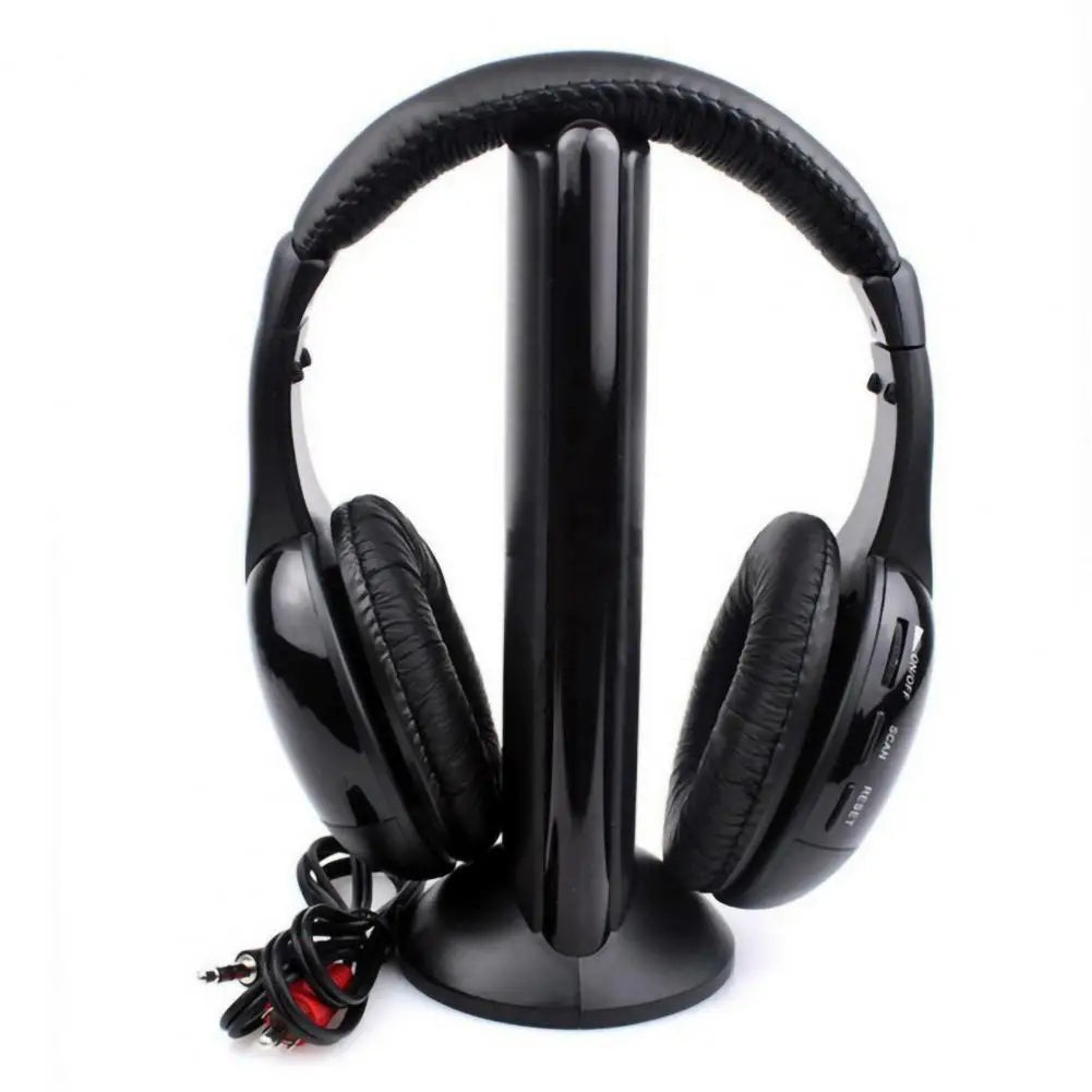 Stylish TV Headphone  Smart Durable Wireless Headset  PC TV Headphone Transmitter