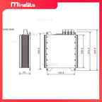 12v charger dc to dc booster 60a mppt Solar controller 30A AC 40A Charger for 12V battery  Rv yacht charger