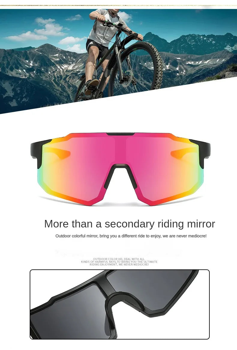 Cycling Sunglasses Sports Cycling Glasses Bike Eyewear MTB Dark Glasses Outdoor  Bicycle Goggles for Men Women Sunglasses UV400