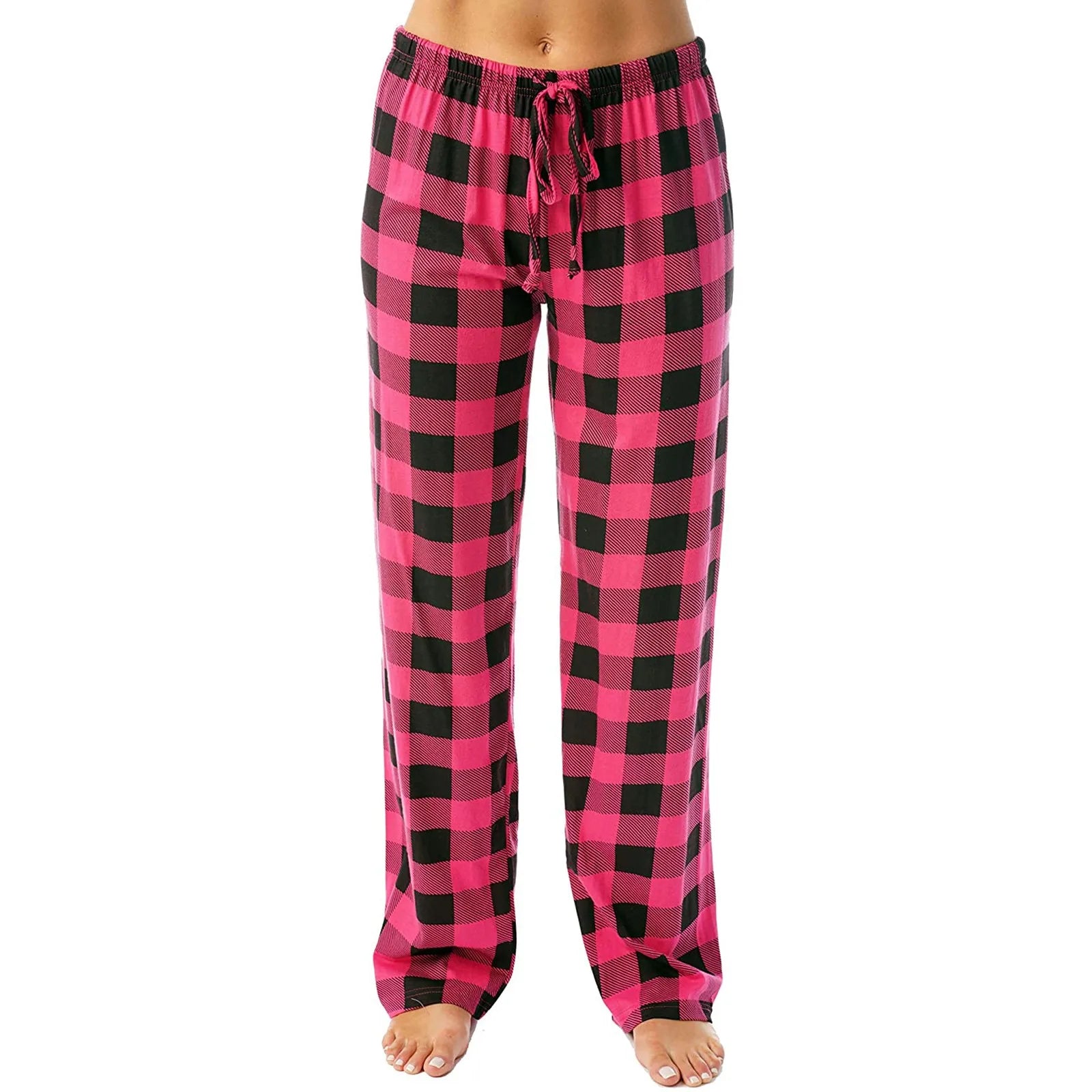 Sweatpants Cargo Pants Men Casual Plaid Loose Sport Plaid Pajama Trousers Men'S Clothing Sports Pants Clothing Joggers