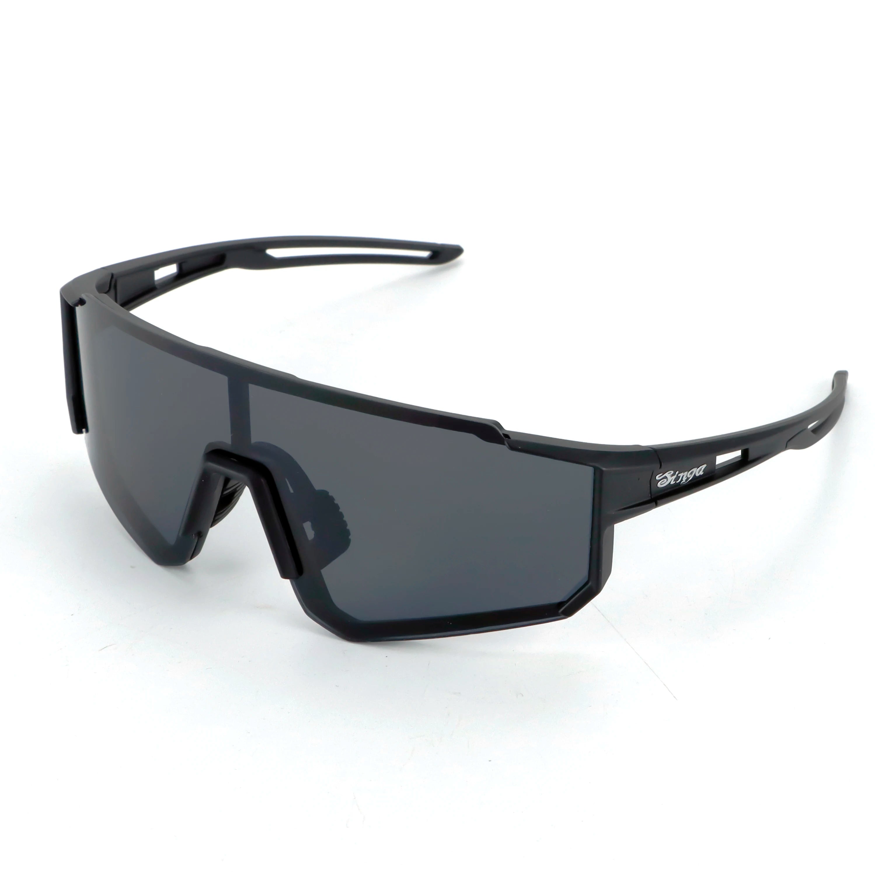 Cycling sunglasses Bike Eyewear Sports Dark Glasses Cycling Glasses Black Polarized Lens Eyepieces Outdoor Bicycle Goggles