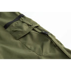 Men's sportswear pants are simple, versatile, retro and fashionable with large pleated pockets for outdoor work