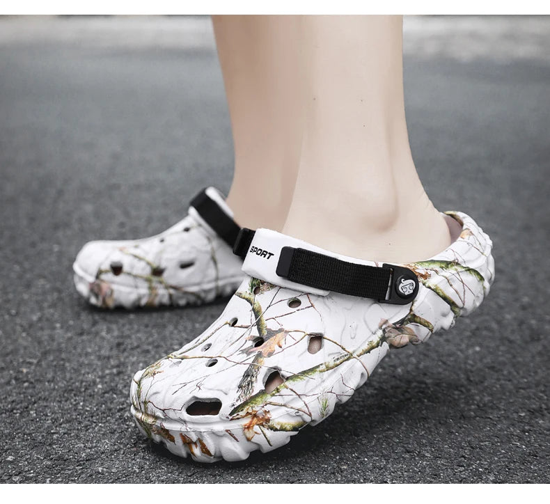 Men Slippers High Quality Classic Outdoor Anti-Slip Garden Shoes Lightweight Fashion Casual Sandals Sandals for Men Platform