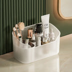 Toilet Desktop Storage Box Container Cosmetics Bathroom Countertop Sorting Box Large Capacity Cosmetic Brush Makeup Organizer