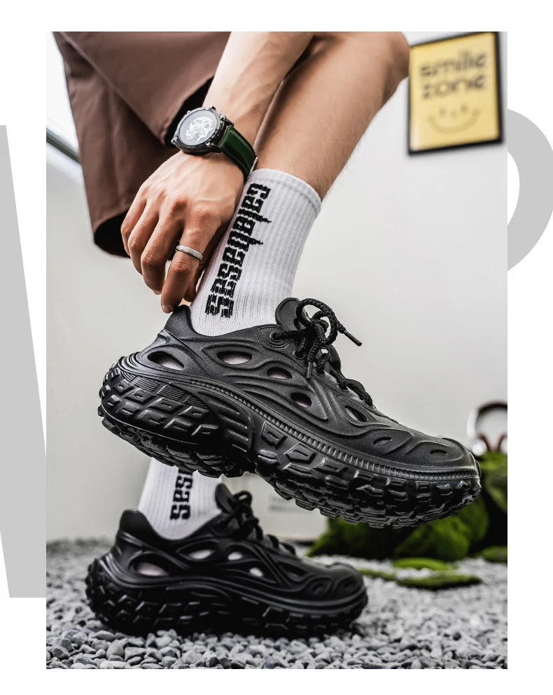 Couple Sandals For Men New Fashion 2025 Summer Outdoor Hole Shoes for Women Sandals Sandalias Hombre Sandalias De Mujer