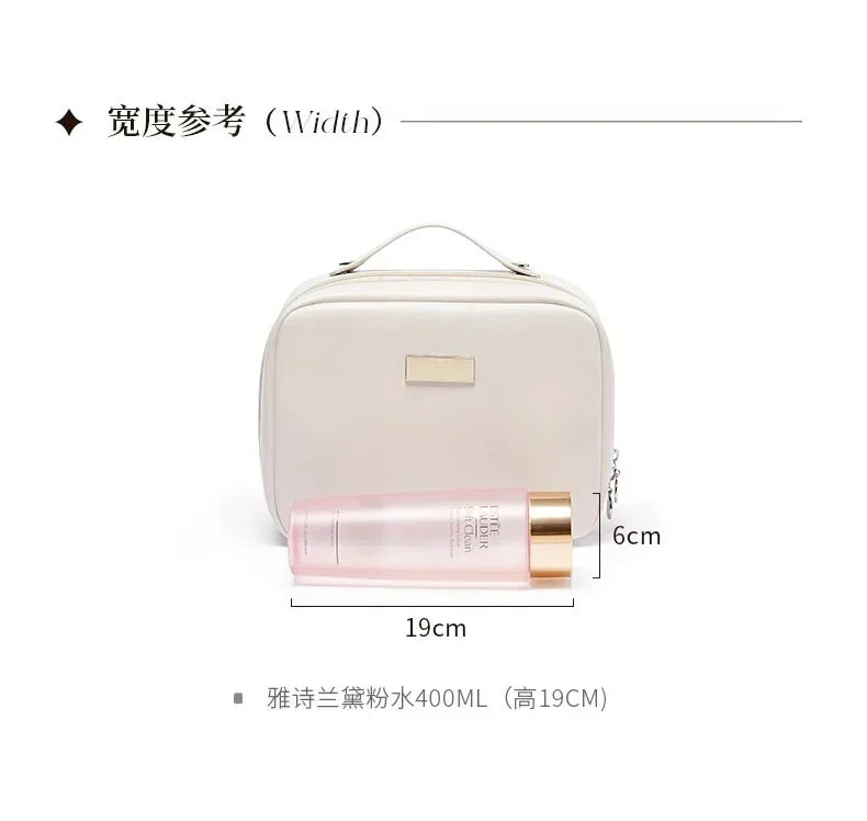 Cosmetic bag  new high-end exquisite portable travel portable toiletry bag large capacity cosmetics storage bag women handbags