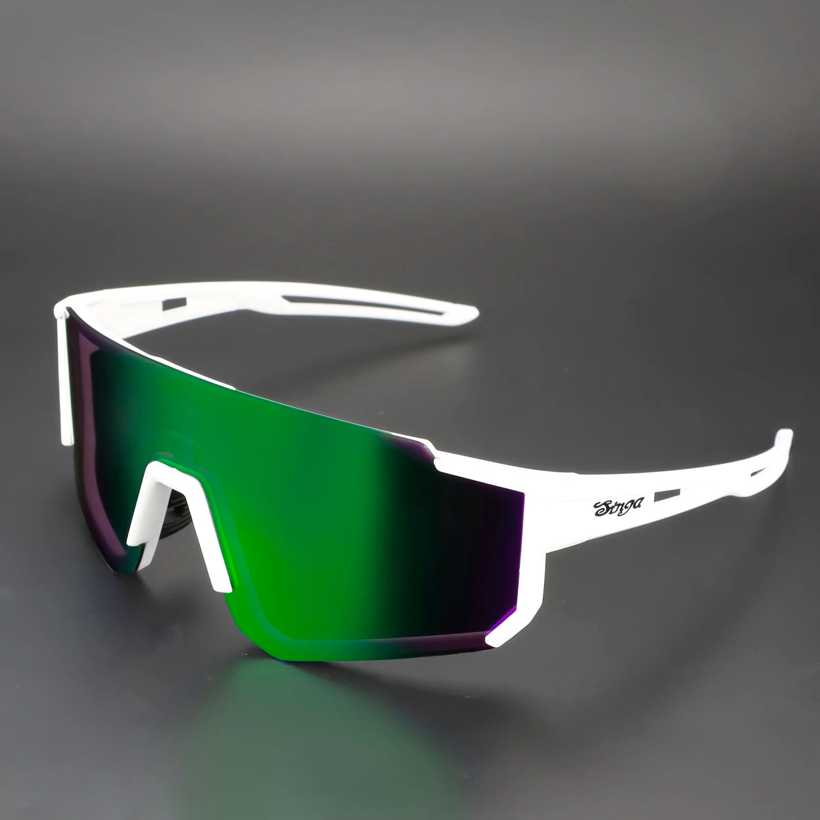 Cycling sunglasses Bike Eyewear Sports Dark Glasses Cycling Glasses Black Polarized Lens Eyepieces Outdoor Bicycle Goggles