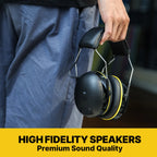 Electronic Headphone 5.0 Bluetooth Earmuffs Hearing Protection Headphones for Music Safety Noise Reduction Charging