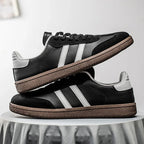 Men's Shoes 2025 Trend Casual Sneakers Comfortable Lace-up Flats Tennis Shoes Breathable Comfortable Walking Joggingshoes