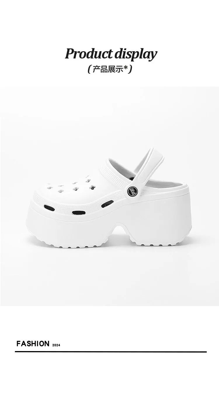 Women Slippers Diy Garden Shoes Non Slip Woman Sandals Beach Orginal Platform Slides Fashion Summer Bedroom Comfortable Solid