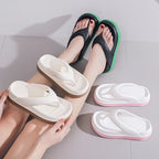 Woman Flip Flops Popular Design Shoes 2025 Trend Casual Platform Sandals Non-slip Outdoor Slippers Unique Features Flat Sandals